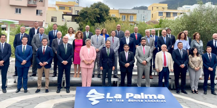 La Diputación de Salamanca participa en la Comisión de Diputaciones que se ha celebrado en La Palma