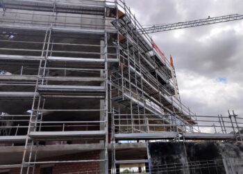 La construcción del nuevo cuartel de la Guardia Civil retoma su actividad tras varias semanas de parón