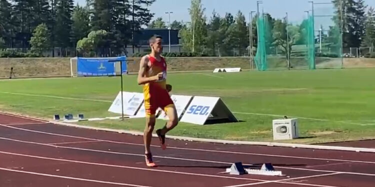 El atleta santamartino, Diego Ruiz, se proclama campeón de europa de 100 y 400 en el paralímpico de Finlandia