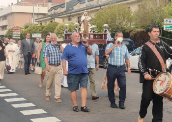 La Virgen del Carmen protagoniza la procesión en su día de fiesta
