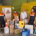 Los voluntarios de Protección Civil de Santa Marta reciben el material solicitado a la Junta de Castilla y León