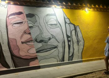 La iluminación permitirá realizar visitas nocturnas a dos obras más de la ‘Ruta de los Murales’