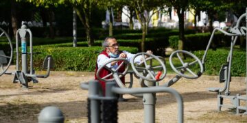 Nueva zona de juego infantil y de ocio en la Plaza de Torneros