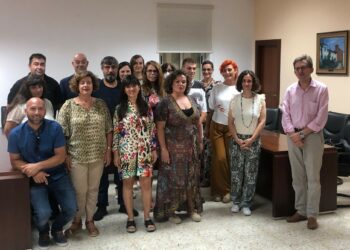 Los ocho alumnos consiguen sus certificados de profesionalidad tras concluir su formación en pintura industrial y en construcción