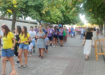 Y tras una intensa jornada, toca reponer fuerzas con la parrillada
