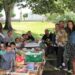 Las 900 raciones de paella solidaria y los hinchables del gran parque infantil marcan el fin de fiesta en Carbajosa