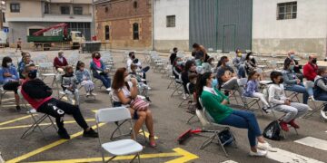 Las peñas inaugurarán las fiestas  convertidas en indios y vaqueros como en el lejano oeste