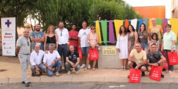 Merecido homenaje de Doñinos a los donantes de sangre