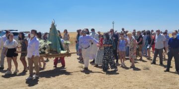 La Virgen del Viso vuelve a lucir esplendorosa en su día grande