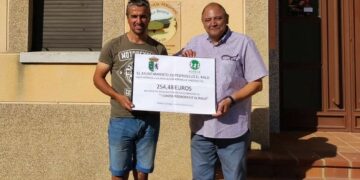 Pedrosillo entrega a Aspace la recaudación del I Cross Benéfico celebrado en el municipio