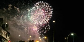Espectáculo de luz, sonido y color para bajar el telón de las Ferias y Fiestas de Salamanca