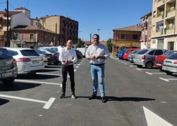 Finalizan las obras del aparcamiento municipal de la plaza del Ángel