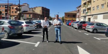 Finalizan las obras del aparcamiento municipal de la plaza del Ángel