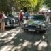 Las ‘joyas’ de los vehículos clásicos y el Día del Tamborilero centran las actividades en el ecuador de las fiestas