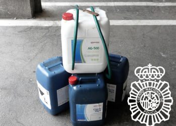 Detenido un hombre por el robo de combustible en un camión estacionado en la calle Coria