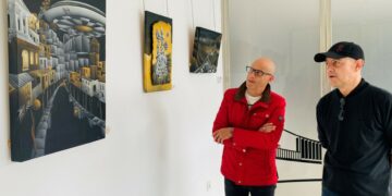 Los óleos de ‘Paisajes del planeta prohibido’ de José Ignacio Reboleiro llegan a la Sala Protagonistas