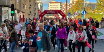 Los salmantinos muestran su lado más solidario y se vuelcan con la ‘Carrera de los 1.000 Pasos’