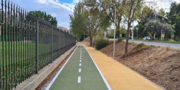 Salamanca incorpora un nuevo tramo de carril bici a la red ciclista de la ciudad