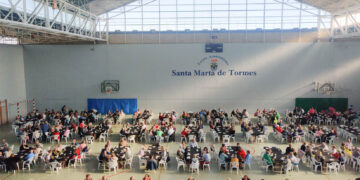 Santa Marta recibe a 550 personas de toda la provincia para celebrar el Día de los Mayores