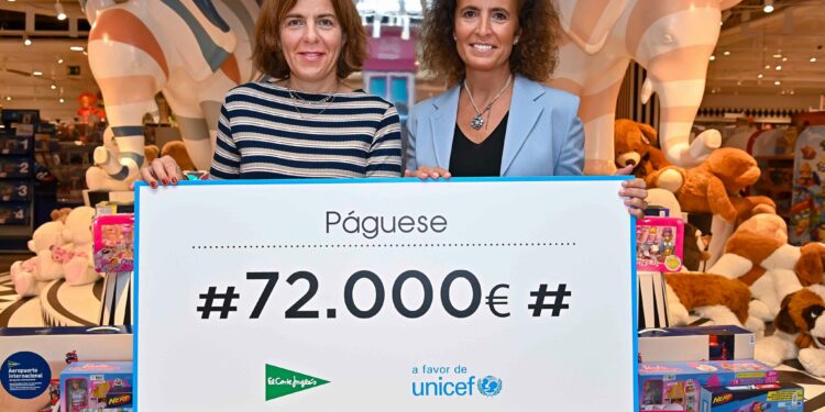 La iniciativa ‘Juguetes solidarios’ recauda 72.000 euros a favor de UNICEF