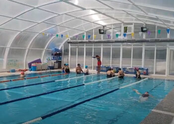 Santa Marta comienza los cursos de la piscina climatizada con 858 usuarios, 258 más que la última campaña