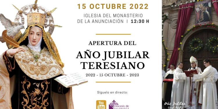 Comienza el Año Jubilar Teresiano con la apertura de la Puerta Santa en Alba de Tormes