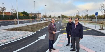 Abierta la conexión y los accesos a los Huertos Urbanos y la Lonja con el desdoblamiento de la Avenida del Padre Ignacio Ellacuría