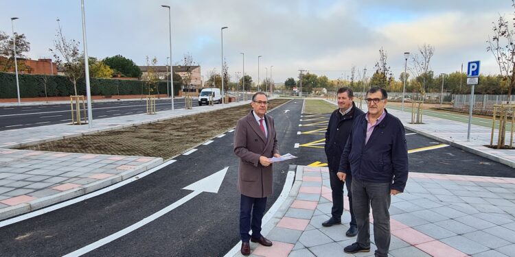 Abierta la conexión y los accesos a los Huertos Urbanos y la Lonja con el desdoblamiento de la Avenida del Padre Ignacio Ellacuría