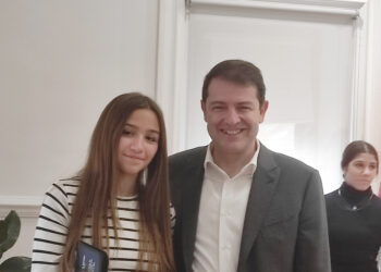 Lucía Vizuete y Gonzalo Hernández formarán parte durante los dos próximos años del Foro de Participación de Infancia y Adolescencia de la Junta