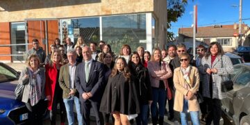 Los veinte alumnos de las AFE de pintura, jardinería y albañilería de Doñinos, preparados para acceder al mercado laboral