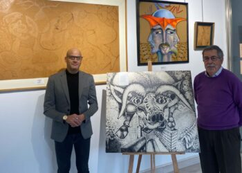El artista José Luis Martínez expone su obra ‘Pasatiempos’ en la Sala Protagonistas