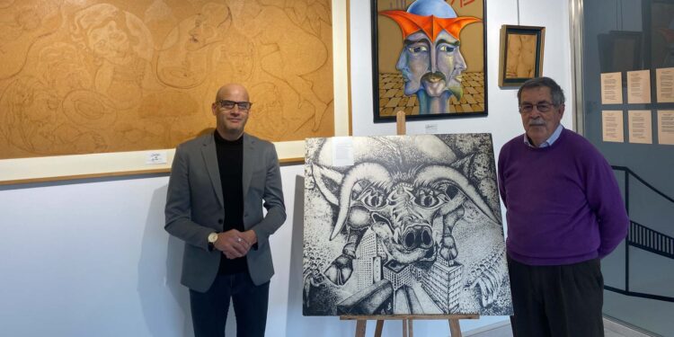 El artista José Luis Martínez expone su obra ‘Pasatiempos’ en la Sala Protagonistas