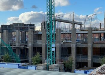 El futuro centro cultural empieza a tomar forma y afronta su último trimestre de obras