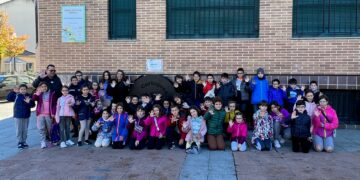 Carbajosa marca en morado su compromiso contra la violencia de género