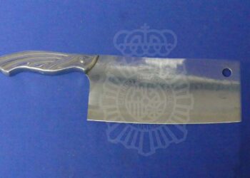 Detenido un hombre de 70 años como presunto autor de amenazas con un cuchillo