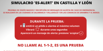En pruebas el sistema de mensajería que alerta a los ciudadanos de grandes emergencias