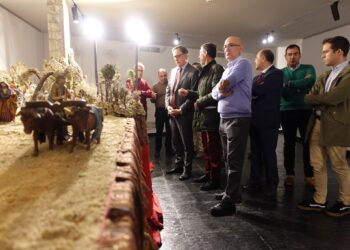 Los salmantinos ya pueden disfrutar del Belén de la Torre de los Anaya y del Teatro Liceo