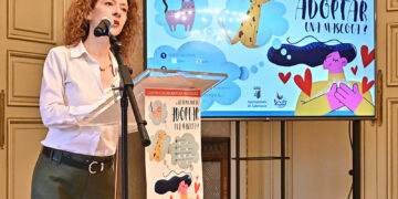 Campaña responsable de mascotas para evitar adopciones impulsivas en Navidad