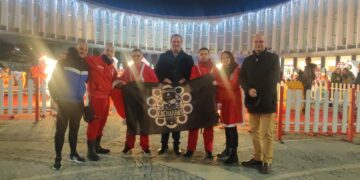 Santa Marta recibe a 400 ‘papanoeles’ del Motoclub ‘Cacharras Charras’