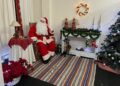 Más de 500 niños han pasado a visitar la casa de Papá Noel en Carbajosa