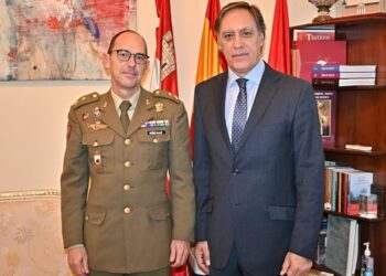 Recepción y bienvenida a Luis Fernando Núñez, nuevo jefe del Regimiento de Especialidades de Ingenieros