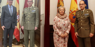 Visitas institucionales para recibir al nuevo jefe del Regimiento de Especialidades de Ingenieros