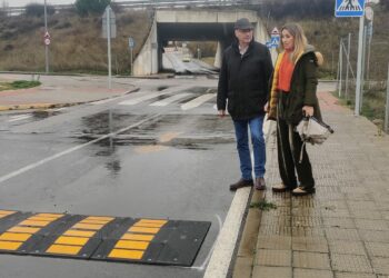 La instalación de reductores de velocidad mejorará la seguridad vial en el túnel de Aldebarán