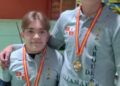 Óscar Pérez y Hugo Marcos, del Club Arqueros Villamayor, logran el oro y la plata en campeonato de Castilla y León