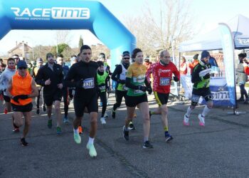 Alberto Benito y María Gómez se alzan con la V Carrera ‘Kilómetros Solidarios’ de Carbajosa