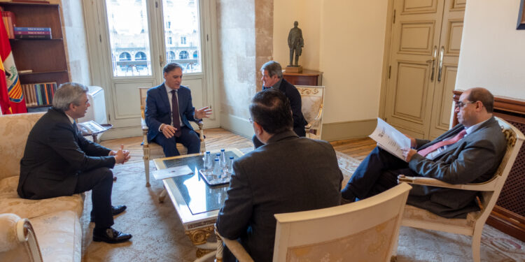 Encuentro a tres bandas para mejorar las conexiones de Salamanca con Guarda y Gouveia