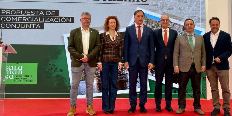 El Patronanto ‘busca’ turistas en FITUR con la marca Ciudad Patrimonio de la Humanidad y el Camino de Hierro