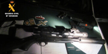 La Guardia Civil investiga por caza furtiva a dos hombres sorprendidos en Las Batuecas