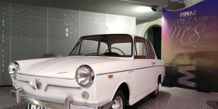 El SIATA Tarraco de 1966 es la primera pieza del mes elegida por el Museo de Historia de la Automoción para 2023