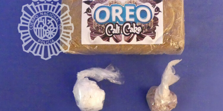 Detienen a un hombre de 47 años que portaba hachís, cocaína y heroína